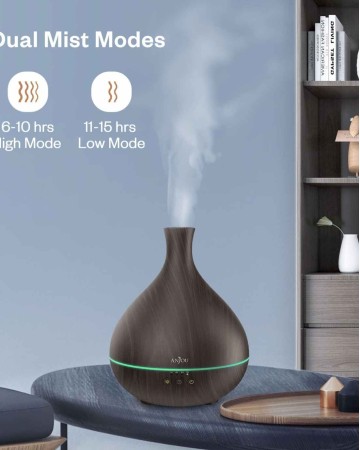 500ml Essential Oil Aromatherapy Diffuser with 12 Essential Oils