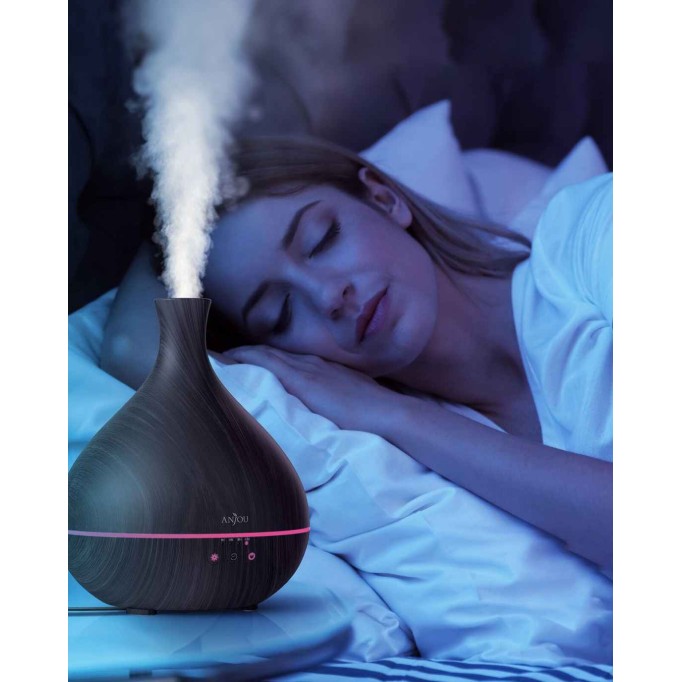 500ml Essential Oil Aromatherapy Diffuser with 12 Essential Oils