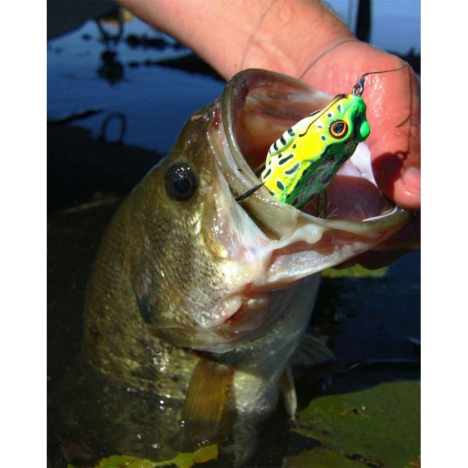 5PCS Topwater Frog Fishing Lure