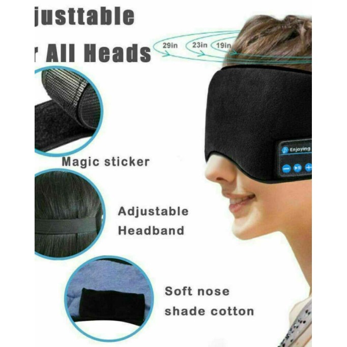 Bluetooth Sleeping Eye Mask Headband