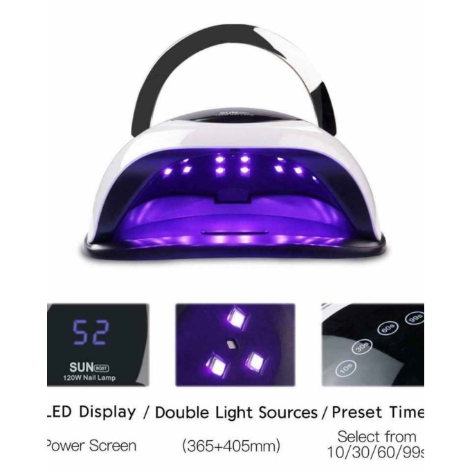 Professional LED UV Nail Dryer Lamp - 120w