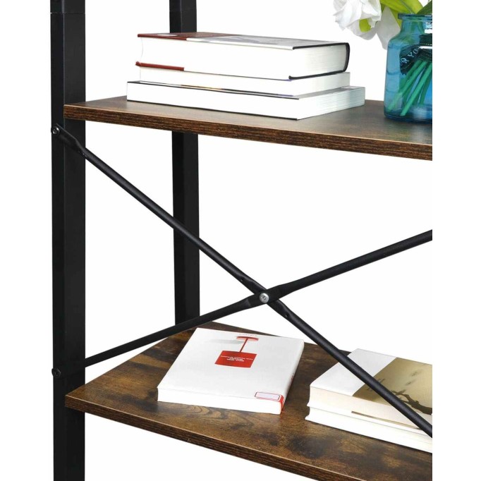 4 Tier Ladder Bookshelf
