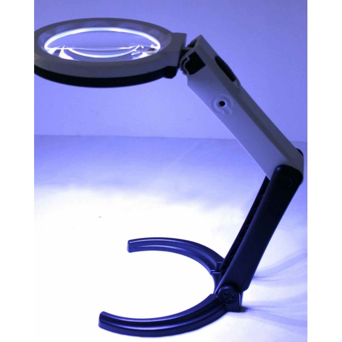 Foldable LED Magnifying Lamp
