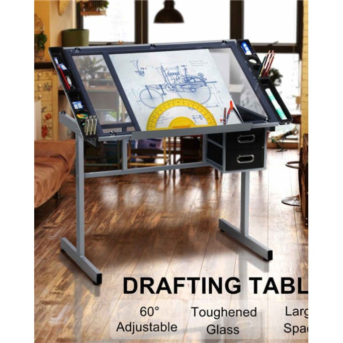 Adjustable Drawing & Drafting Table