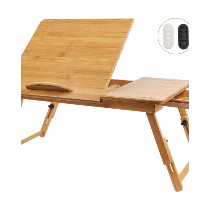 Foldable Laptop Table for Lap, Bed & Couch