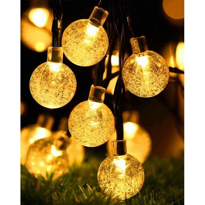 Outdoor Solar Powered LED String Lights