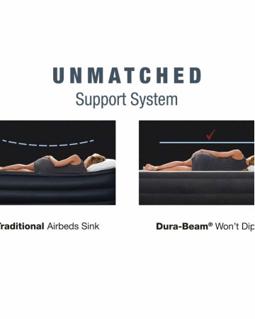 Double Inflatable Mattress Bed