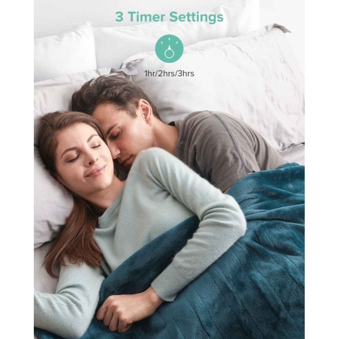 Heated Electric Throw Blanket