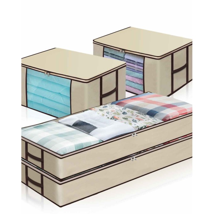 Under Bed Storage Containers - 4 Pack