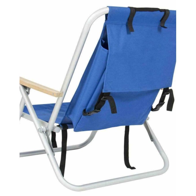 Low Folding Backpack Beach Chair
