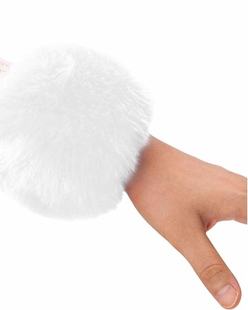 Simplicity Women's Winter Faux Fur Short Wrist Cuff Warmers