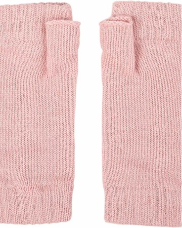 Graham Cashmere Women's Pure Scottish Cashmere Wristwarmers One size Bubblegum Pink