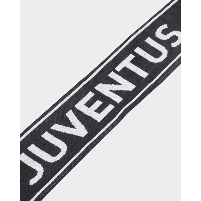 adidas unisex-adult Juventus Scarf Black/White/Pyrite OSFM