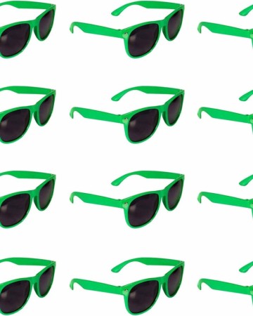 12 Pack Retro Sunglasses Bulk for Kids Adults Party Favors