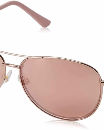 Foster Grant Hannah Polarized Sunglasses For Women, Rose/Rose Gold