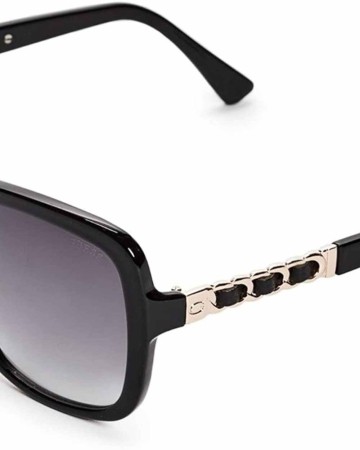 GUESS Factory Women's Braided Square Sunglasses