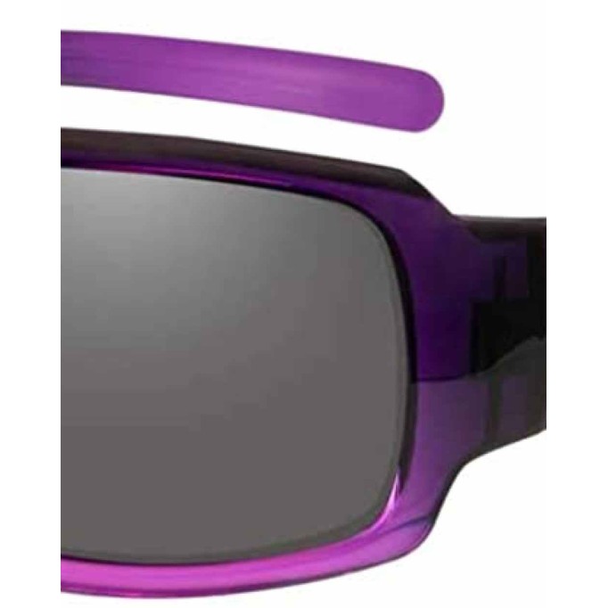 Wiley X Harley-Davidson Women's Hoops Sunglasses, Gray Lenses & Purple Frames HAHPS01, 63-12-120