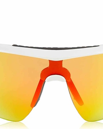 Rawlings 2002 White and Orange Mirror Sunglasses Standard, Adult