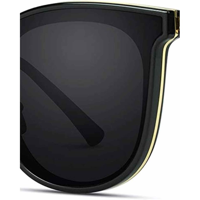 WearMe Pro - Women Flat Lens Square Fashion Modern Sunglasses