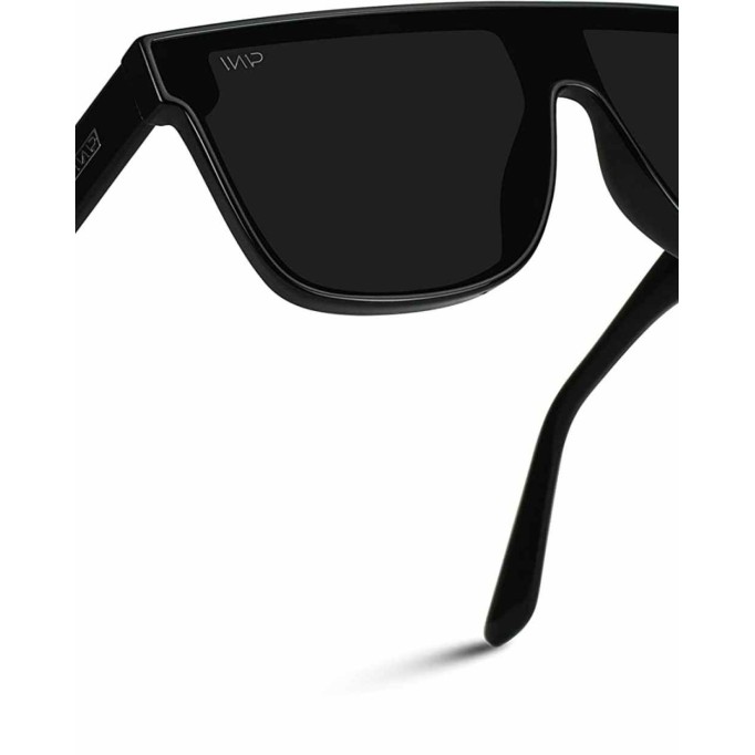 WMP Eyewear - Flat Full Mirrored Lens Square Trendy Oversized Sunglasses