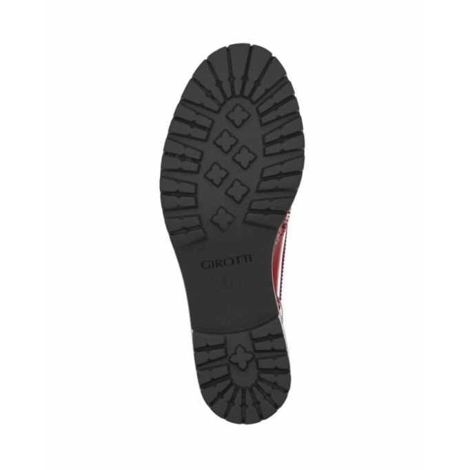 Block Heel Derby Shoes 11063