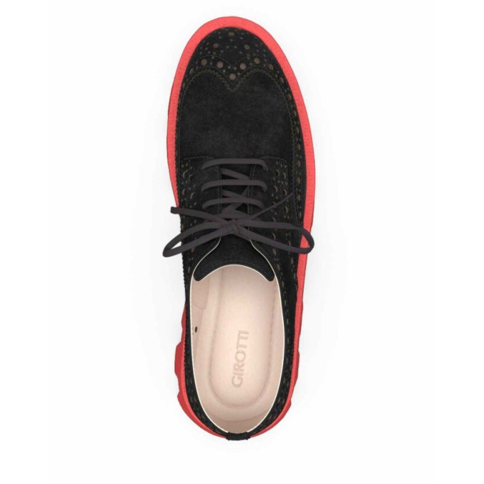 Color Sole Platform Shoes 17131