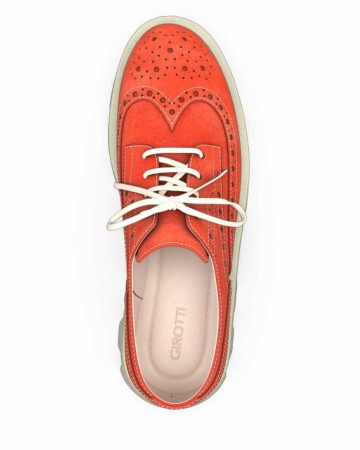 Color Sole Platform Shoes 17149